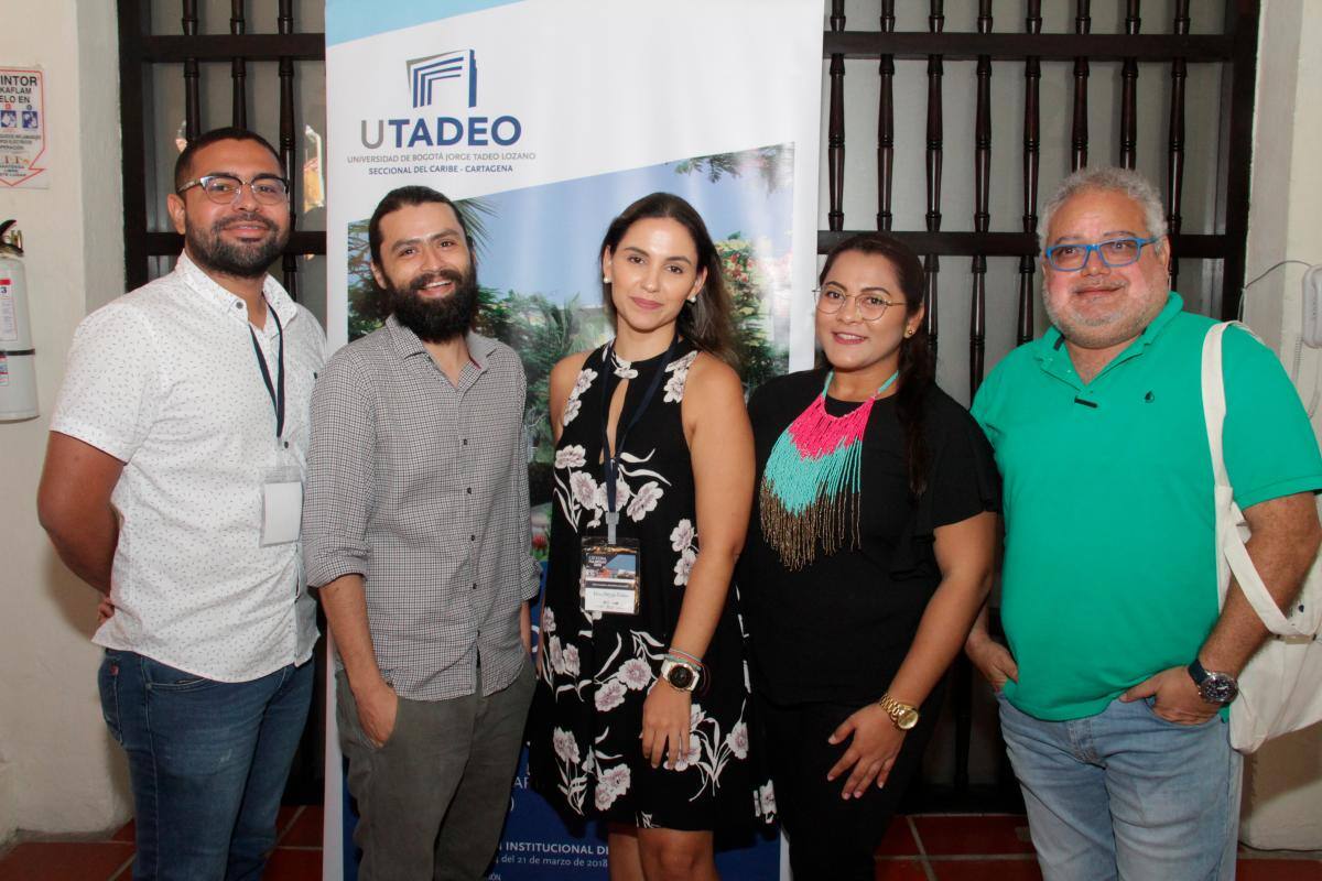 Brian Quintero, Diego Rueda, María Adelaida Balseiro, Aura García y Germán Martelo.