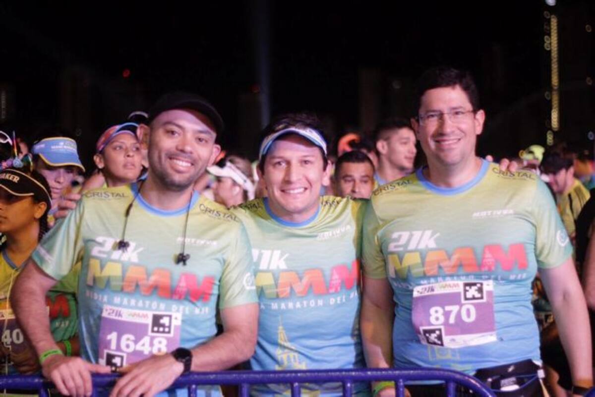 Santiago Matallana, José Ernesto Rivera y Juan Pablo Angulo. NAYIB GAVIRIA