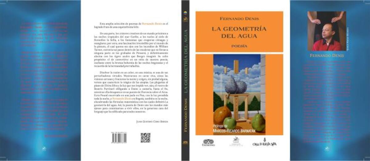 Reedición de La geometría del agua, en la colección Zenócrate. Cortesía Editorial Ibáñez