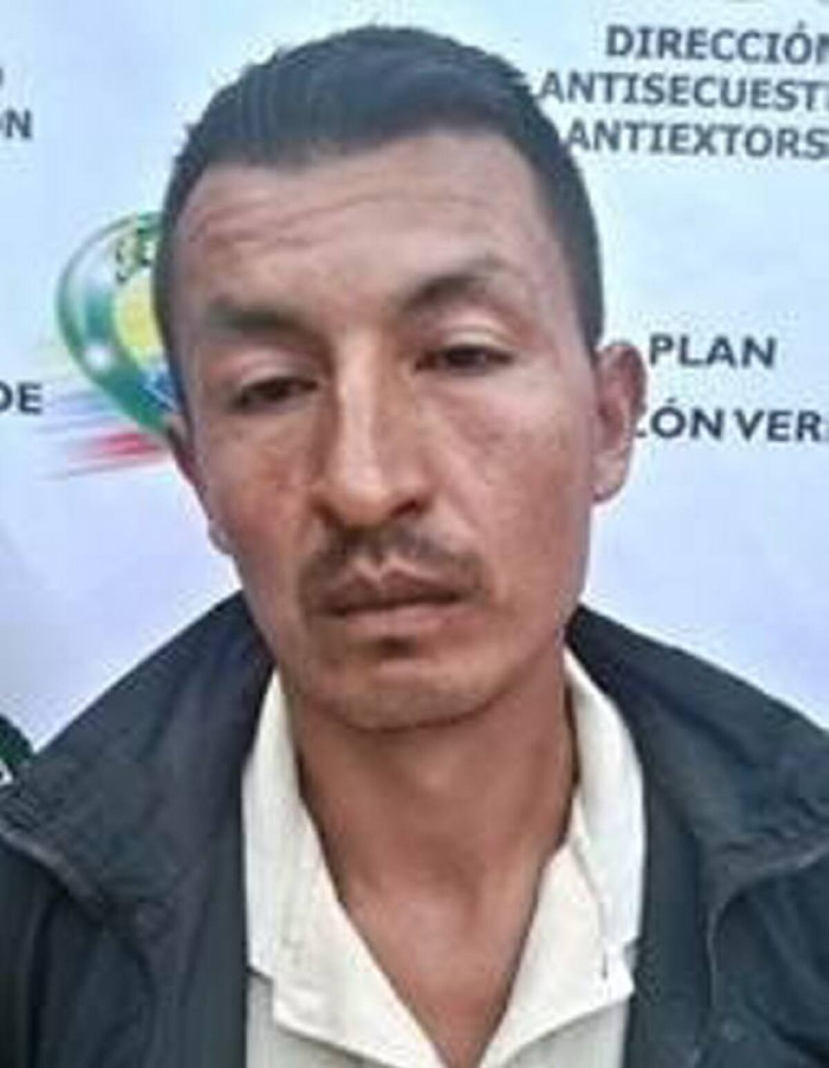 Fabio Iván Insandara Narváez, capturado. COLPRENSA