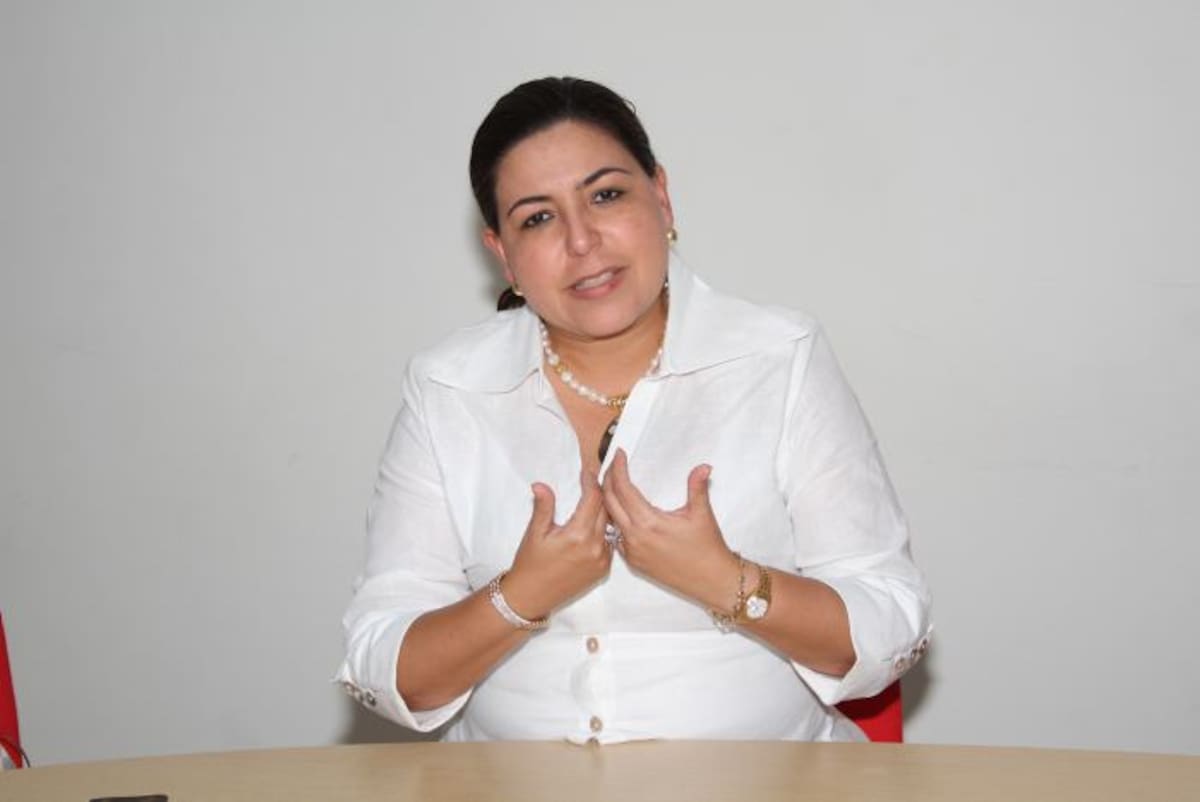 Directora del Dadis, Adriana Meza Yepes.