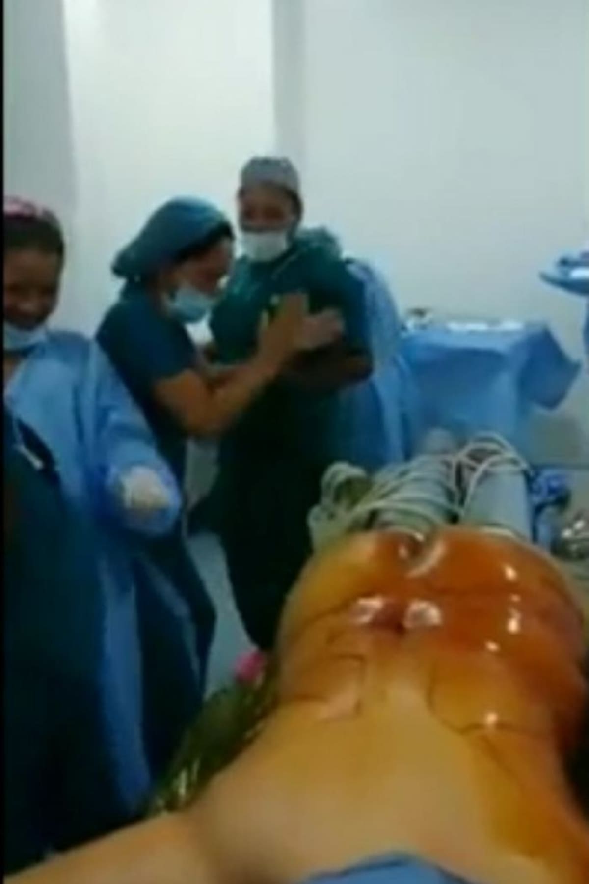 Imagen tomada del video que circula en redes sociales.
