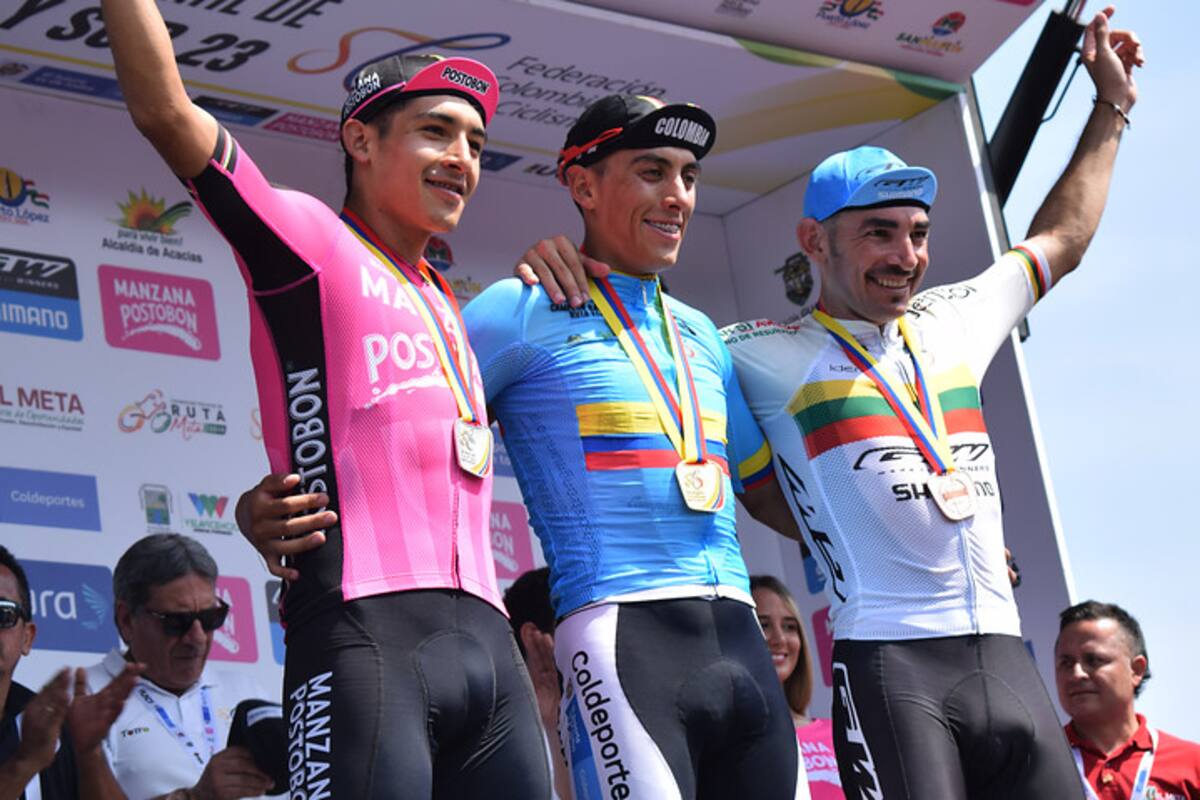 José Serpa ganó bronce en la prueba de ruta de los Campeonatos Nacionales de Ciclismo