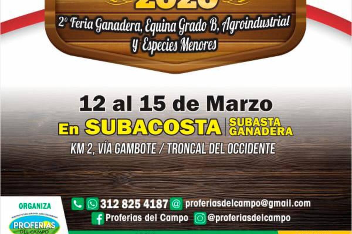 Arjona, el escenario para negocios pecuarios en Bolívar