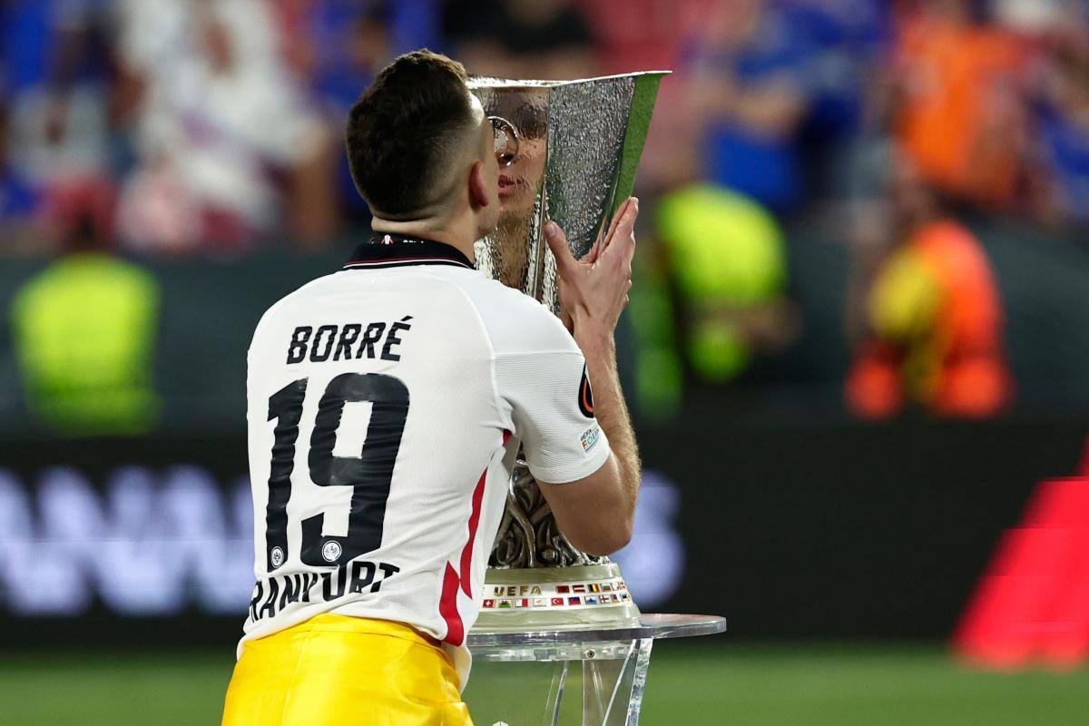 El Eintracht de Borré, campeón de la Liga Europa