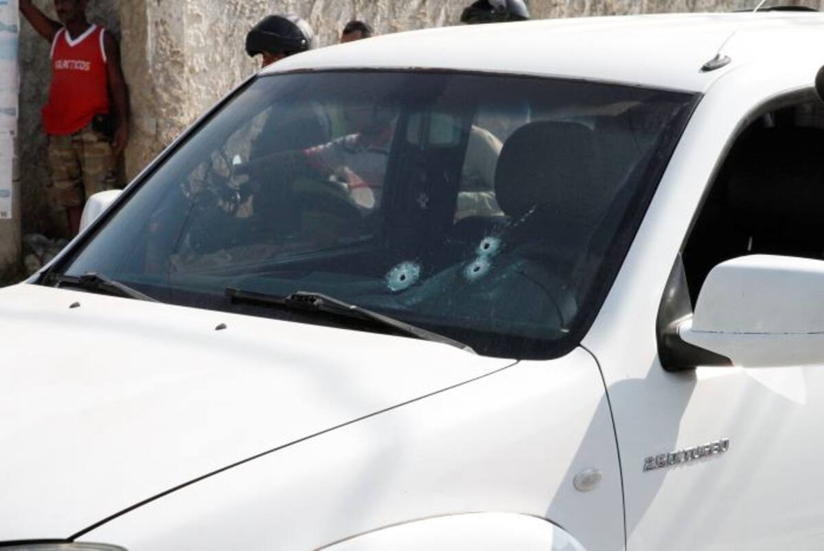 Cristian Ballesta fue baleado dentro de su camioneta, en la calle Bolívar de Bruselas. Estaba frente a su casa.