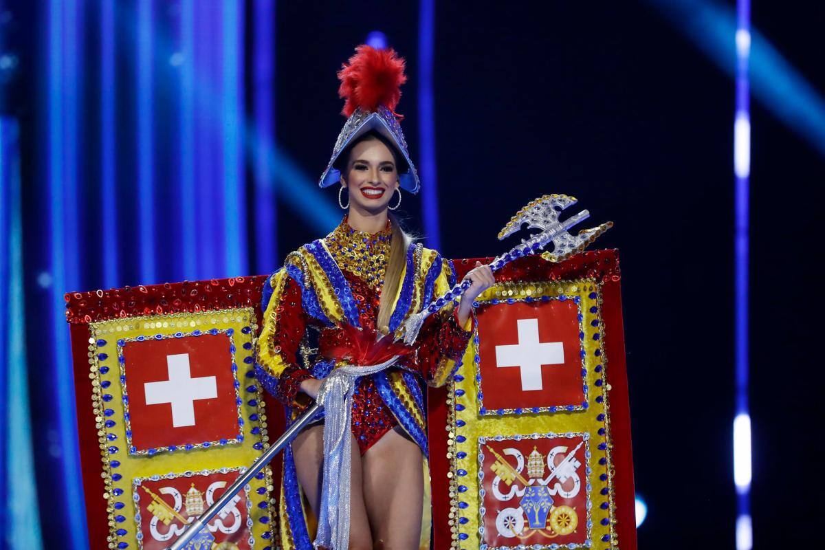 Miss Universe Suiza, Lorena Santen. //Foto: EFE.