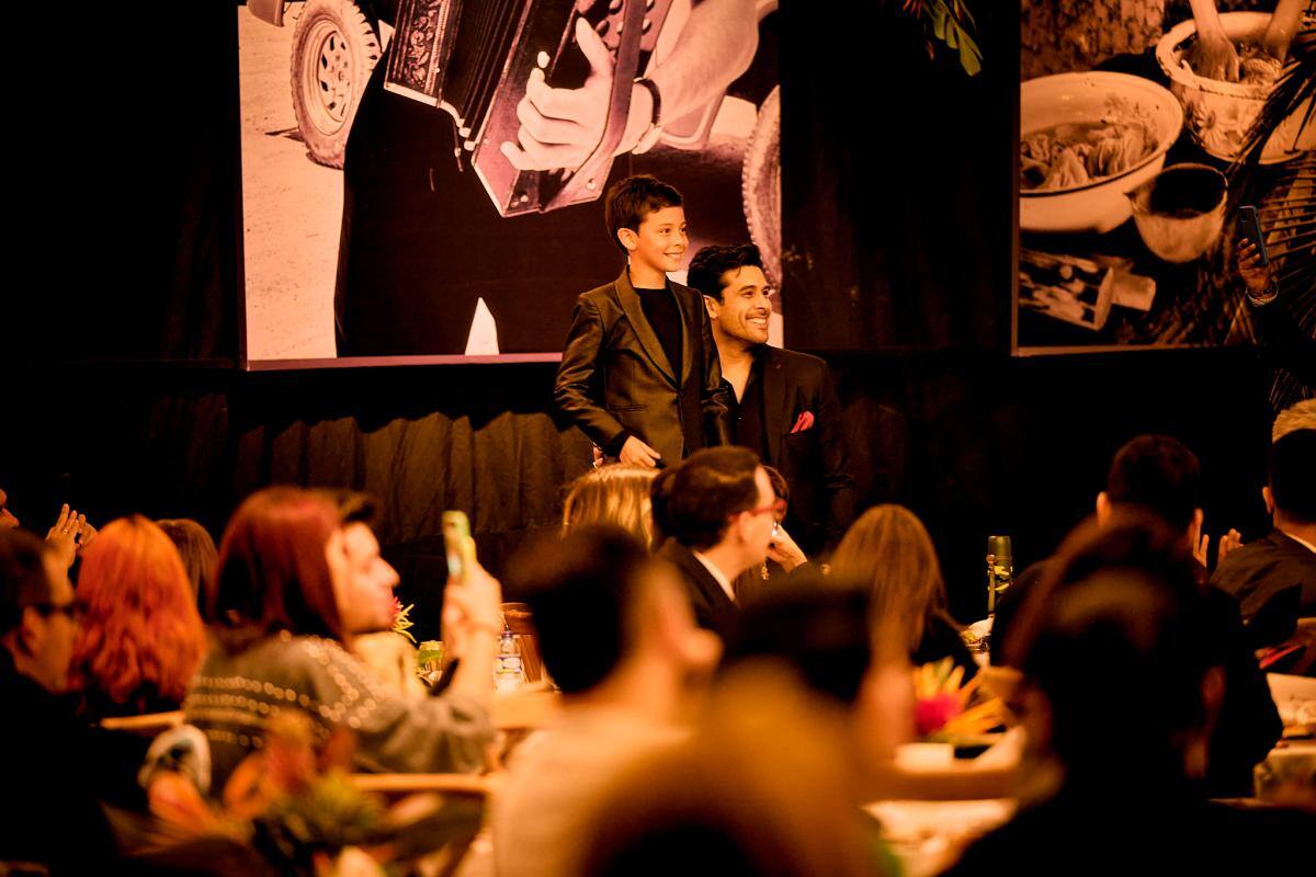 Beto villa y su hijo. Cortesía.