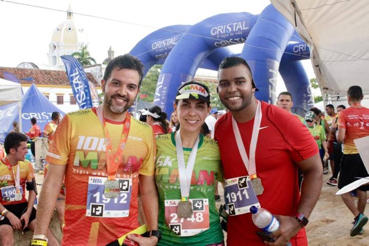 Germán Jiménez, Verónica Londoño y Carlos Amador. NAYIB GAVIRIA