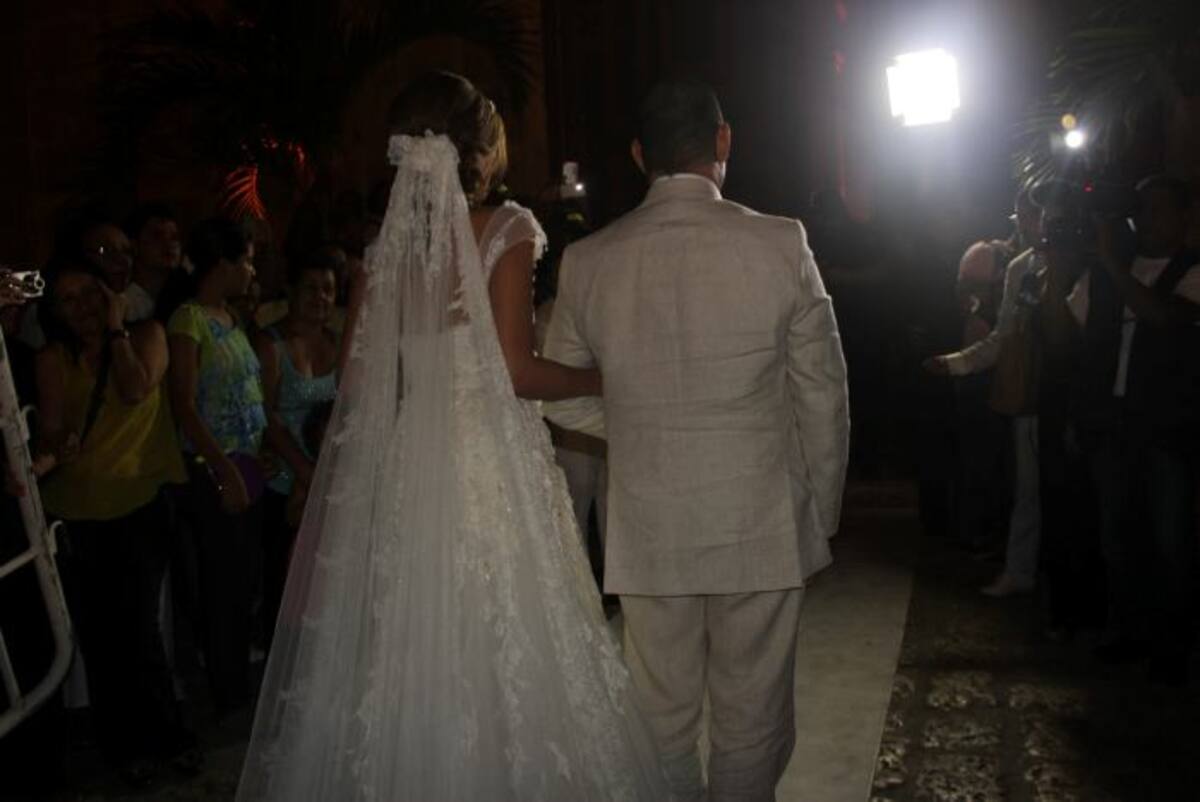 La cartagenera a un paso del altar. DANIELA BUELVAS - EL UNIVERSAL