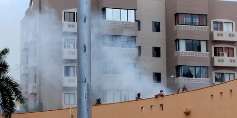 Video: Emergencia en La Castellana por incendio en local comercial