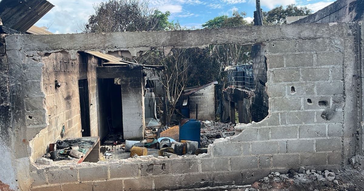 Video: How the strong fire that destroyed 7 houses in Tiquisio began; 2 injured