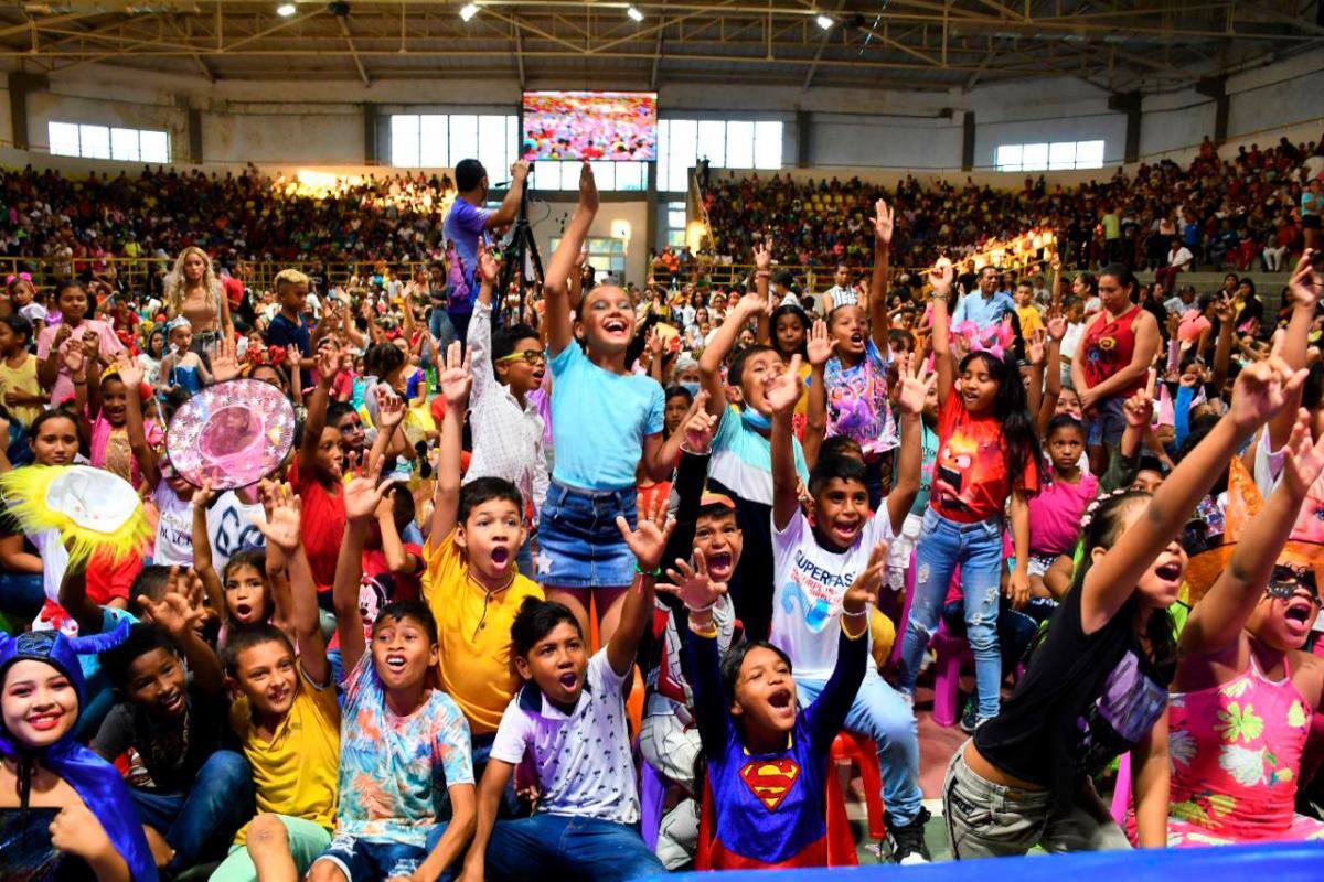 Con mucho “Encanto” niños de Magangué se gozaron su “noche de brujas”