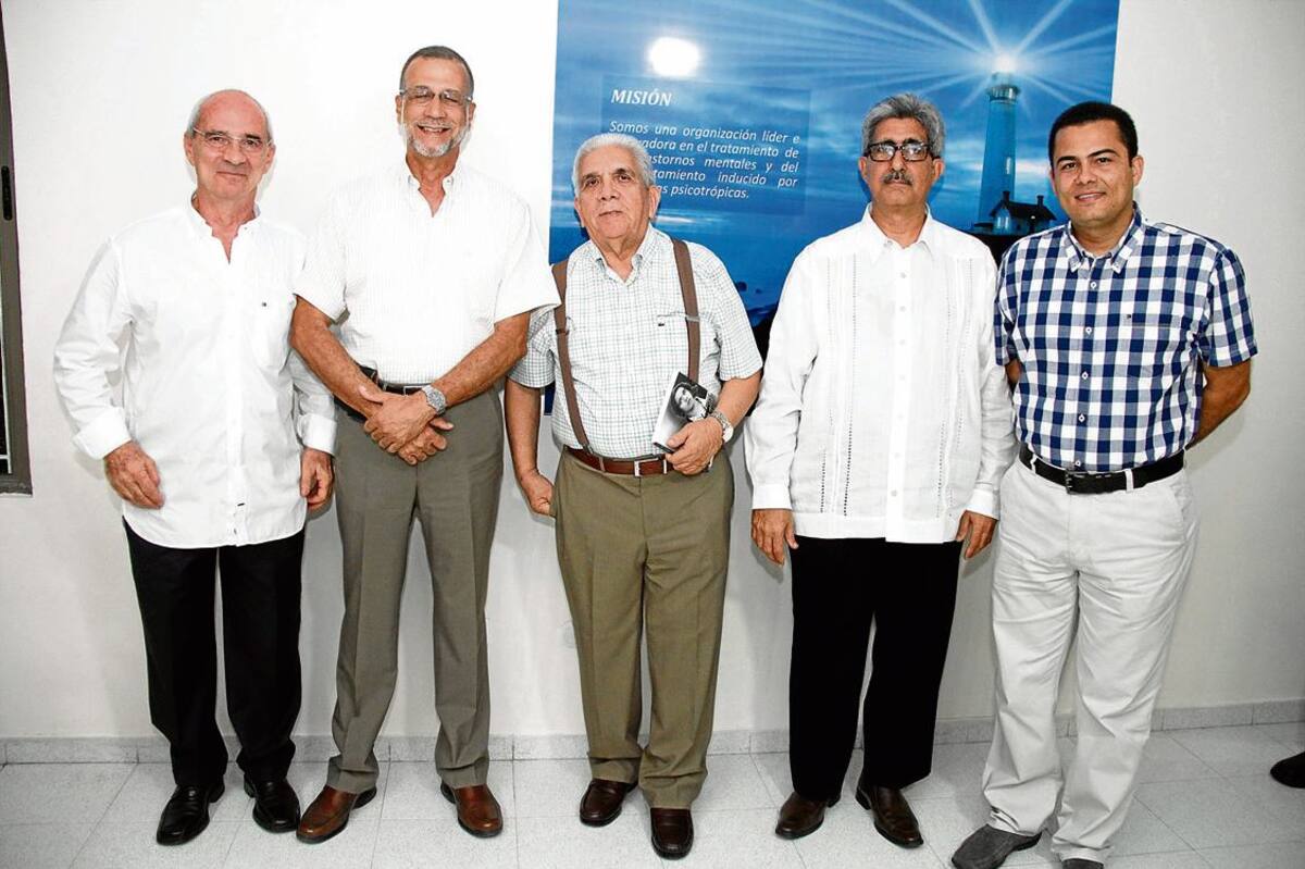Enrico Bagnoli, Eusebio Vargas, Darío Morón, Manuel Sedán y Alfonso Buj.