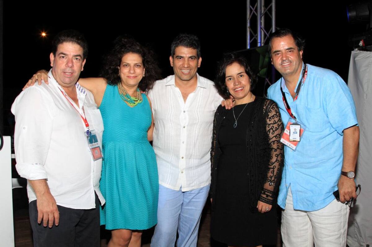 Mauricio Campo, Alexandra Falla, Julio César Mendoza, Beatriz Quiñones y Rafael Poveda.