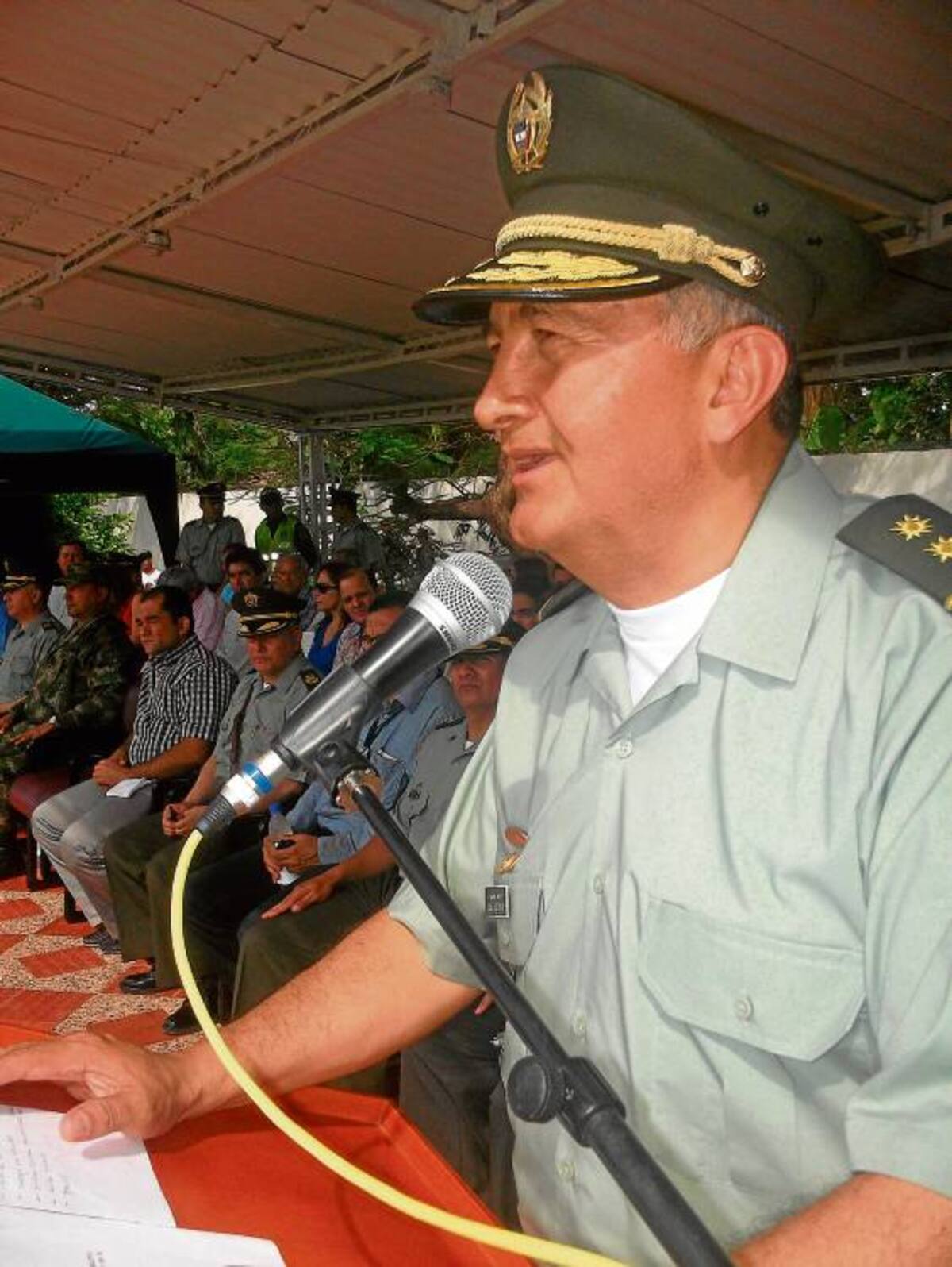 Jaime Ávila, Comandante de la Policía en Córdoba.