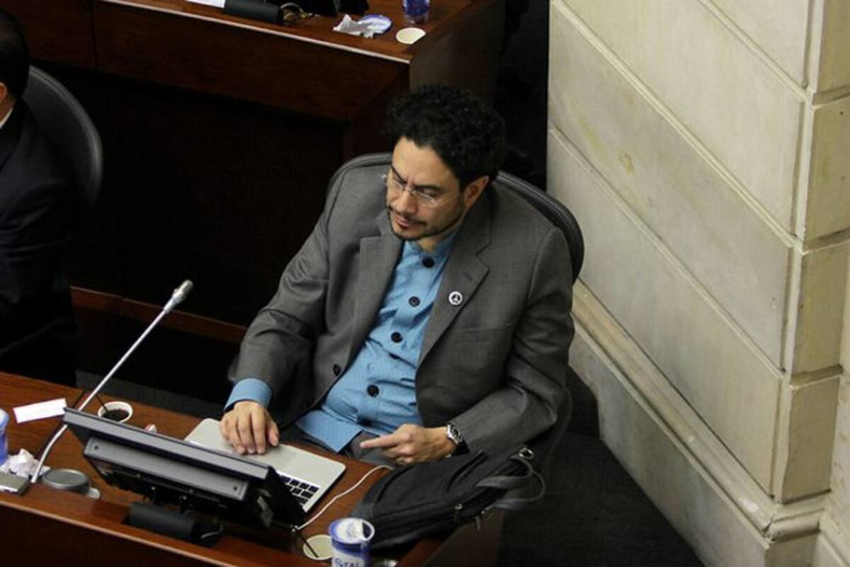 Iván Cepeda, senador del Polo Democrático. COLPRENSA