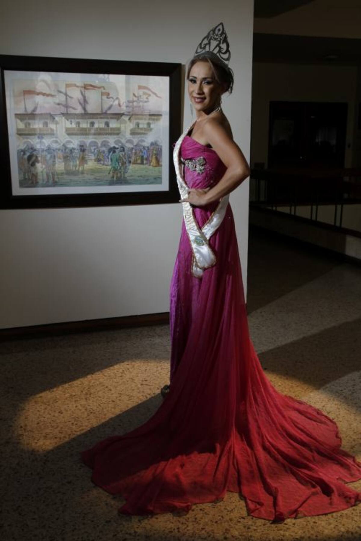 Khianna Lacouture, reina de la diversidad sexual. LUIS E. HERRÁN - EL UNIVERSAL