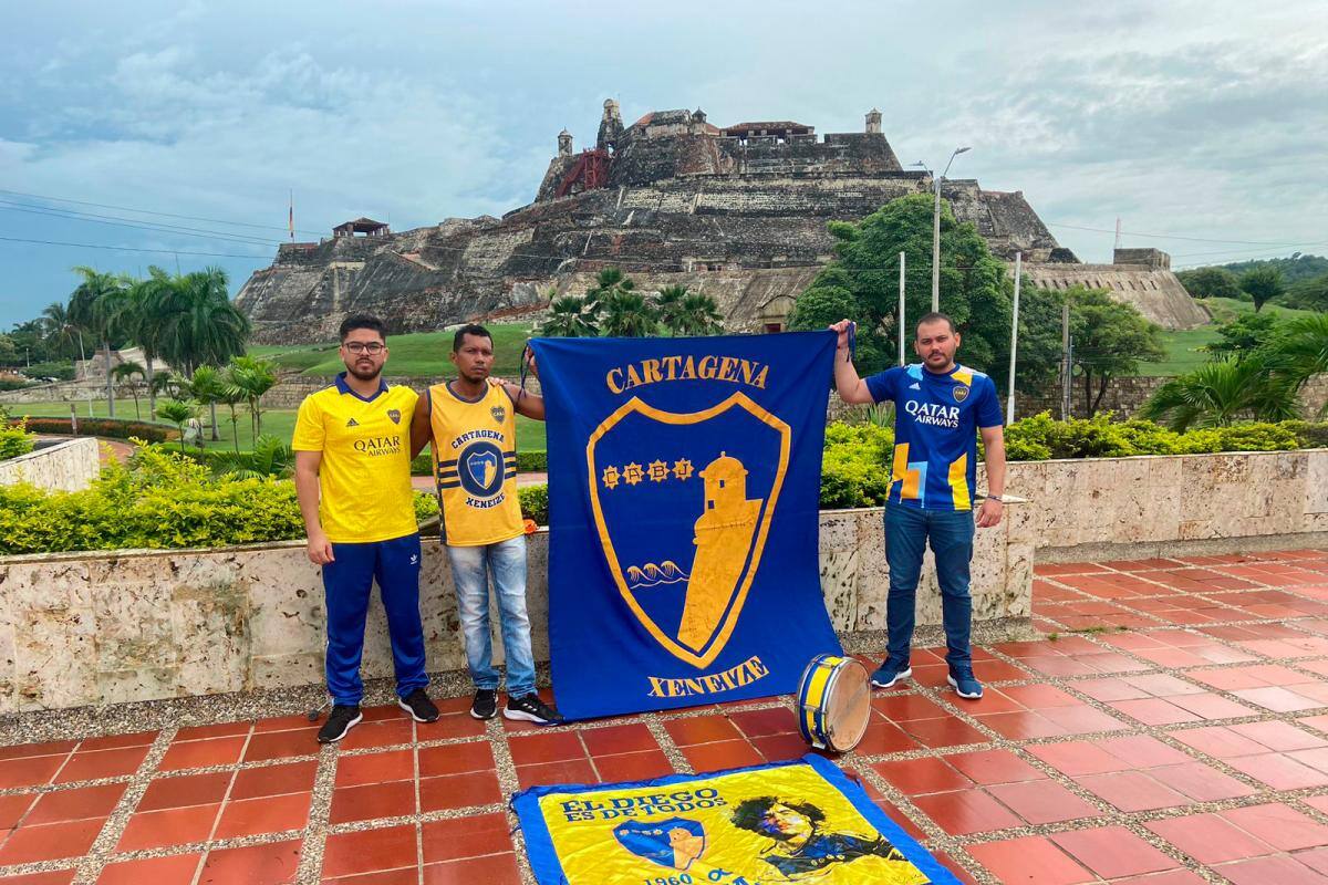 ¡Hinchas fieles!: Cartageneros que llevan a Boca Juniors en su corazón