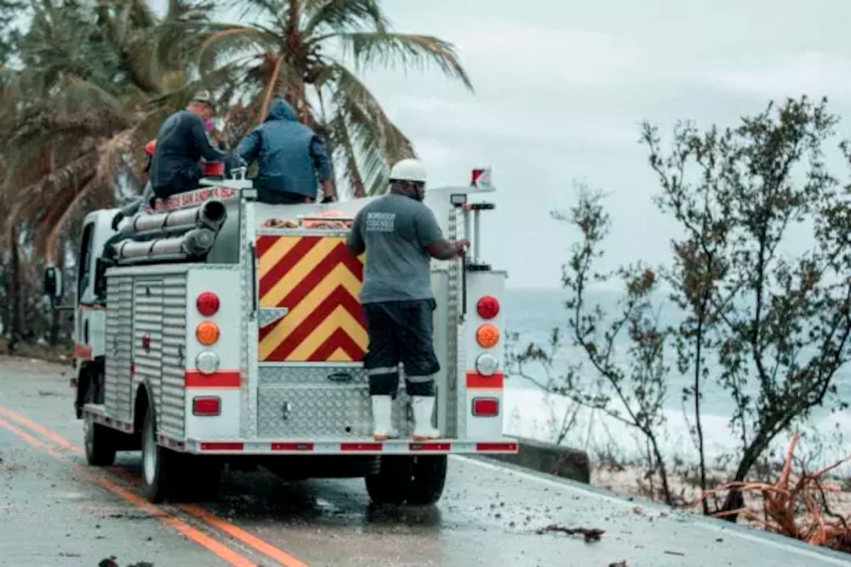 Declaran calamidad pública en San Andrés por paso de Eta