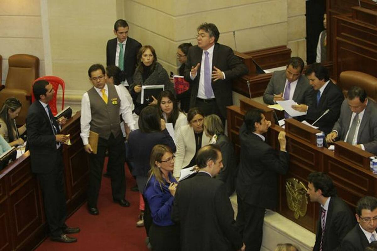 a plenaria de la Cámara de Representantes aprobó la ley estatutaria de la reforma a la salud. COLPRENSA
