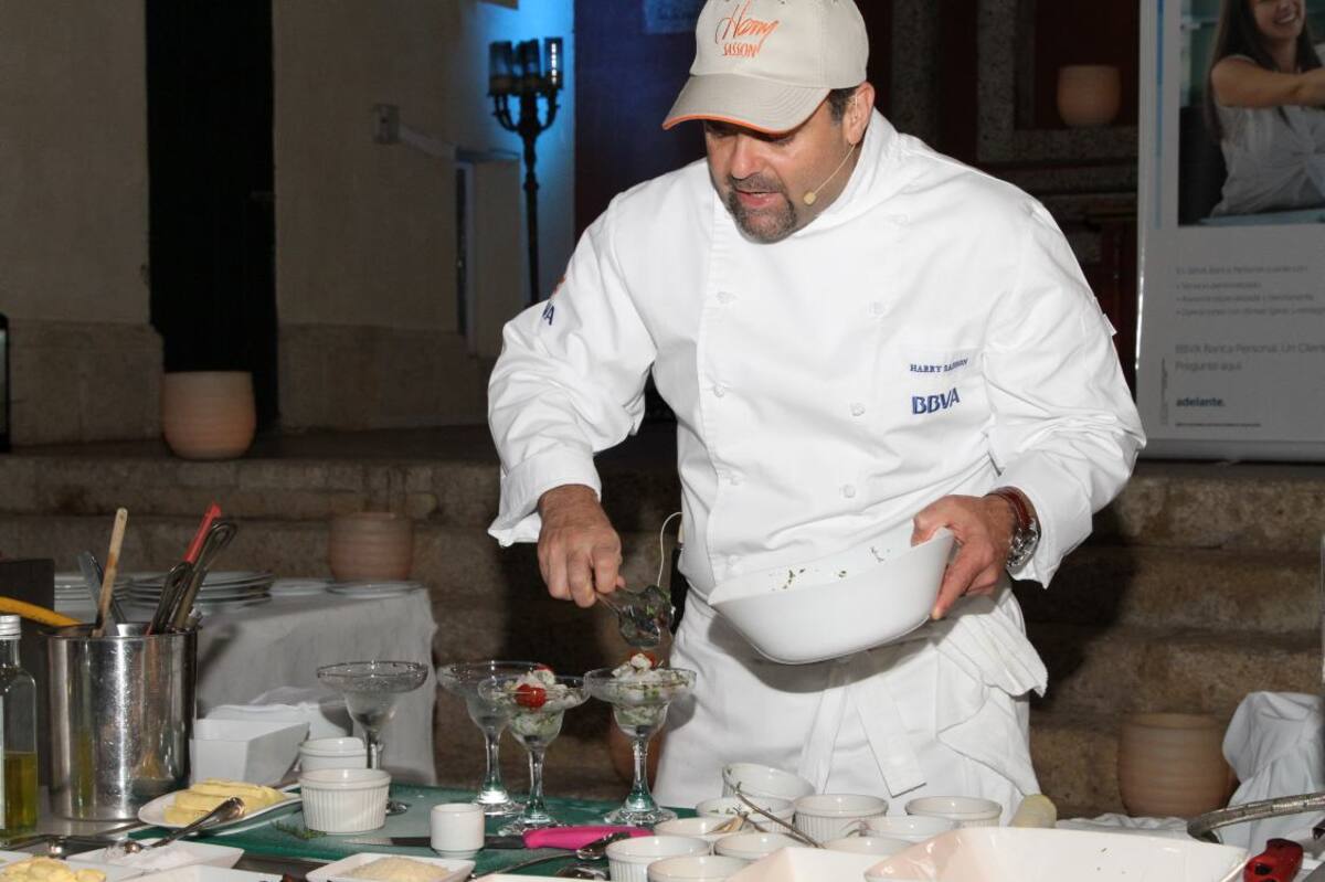El chef Harry Sasson