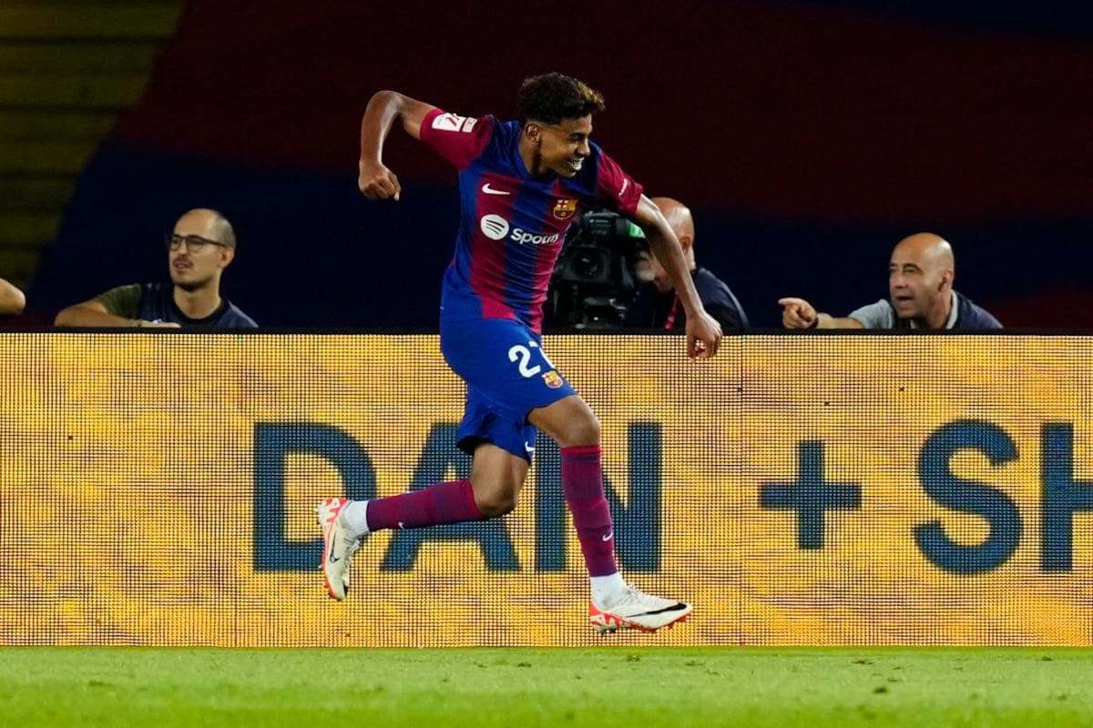 Video: Lamine Yamal renovó con el Barcelona hasta el 2026