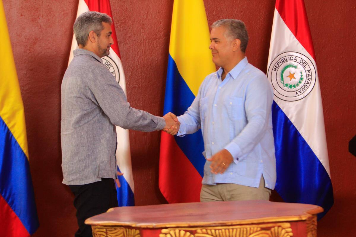 Colombia y Paraguay firman acuerdos de competitividad y seguridad