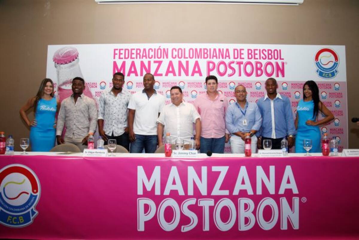 Presentación del equipo de Colombia que participará en la eliminatoria del Clásico Mundial. Aroldo Mestre-El Universal