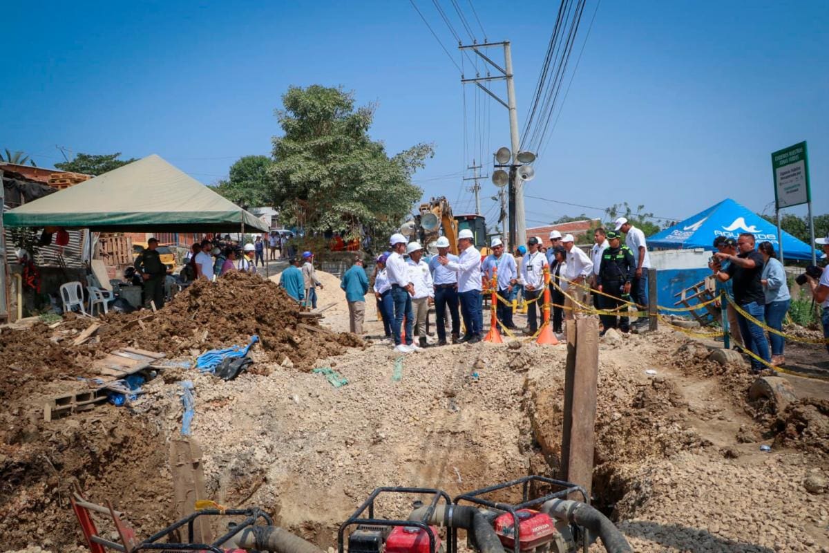 Se irá el agua por 16 horas en el 60% de los barrios de Cartagena