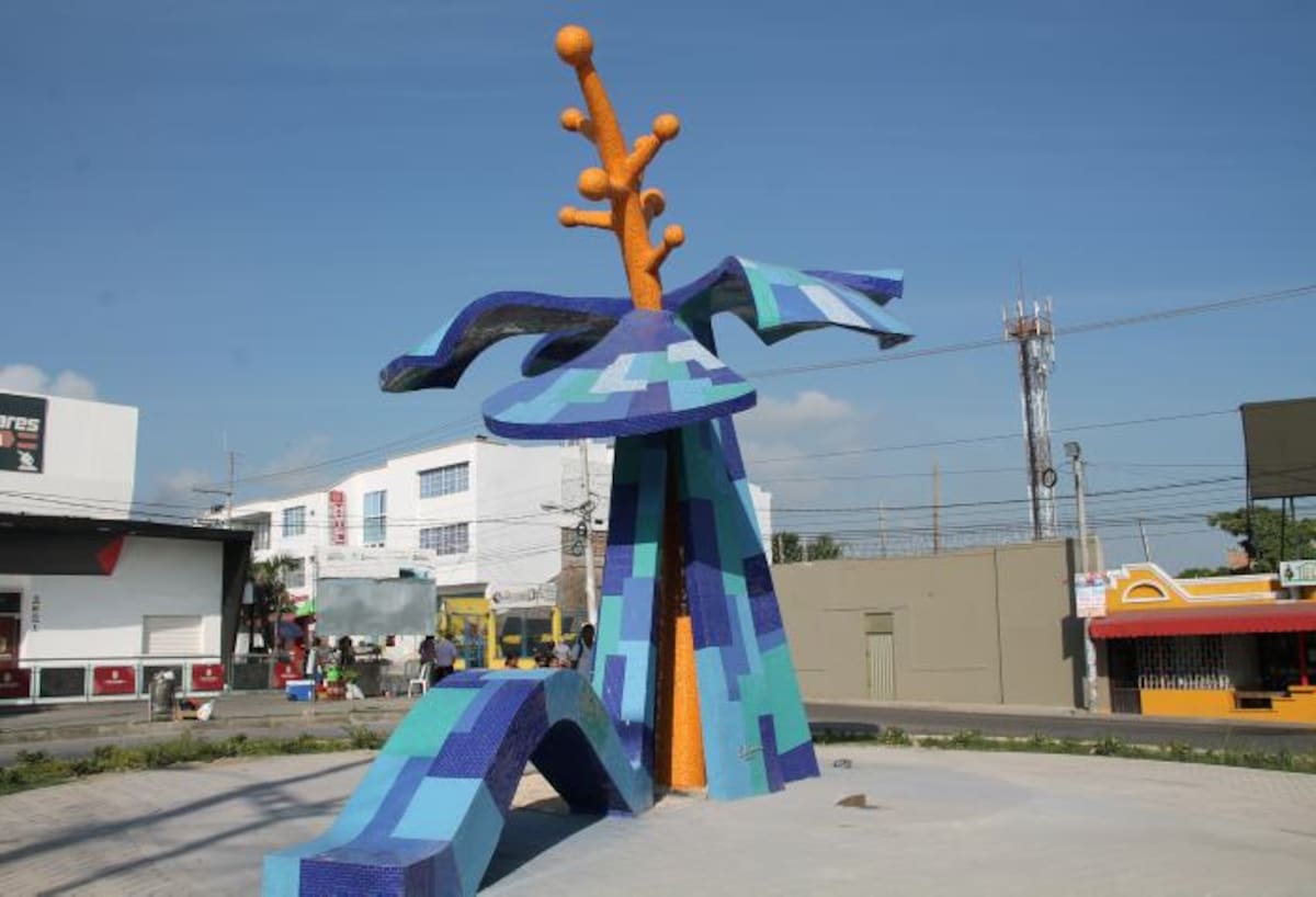 La imponente obra está ubicada en la calle 20, contigua al parque Los Periodistas. MANUEL SANTIAGO PÉREZ/EL UNIVERSAL/