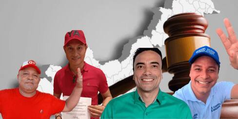 Los cuatro alcaldes en Bolívar que enfrentan demandas electorales
