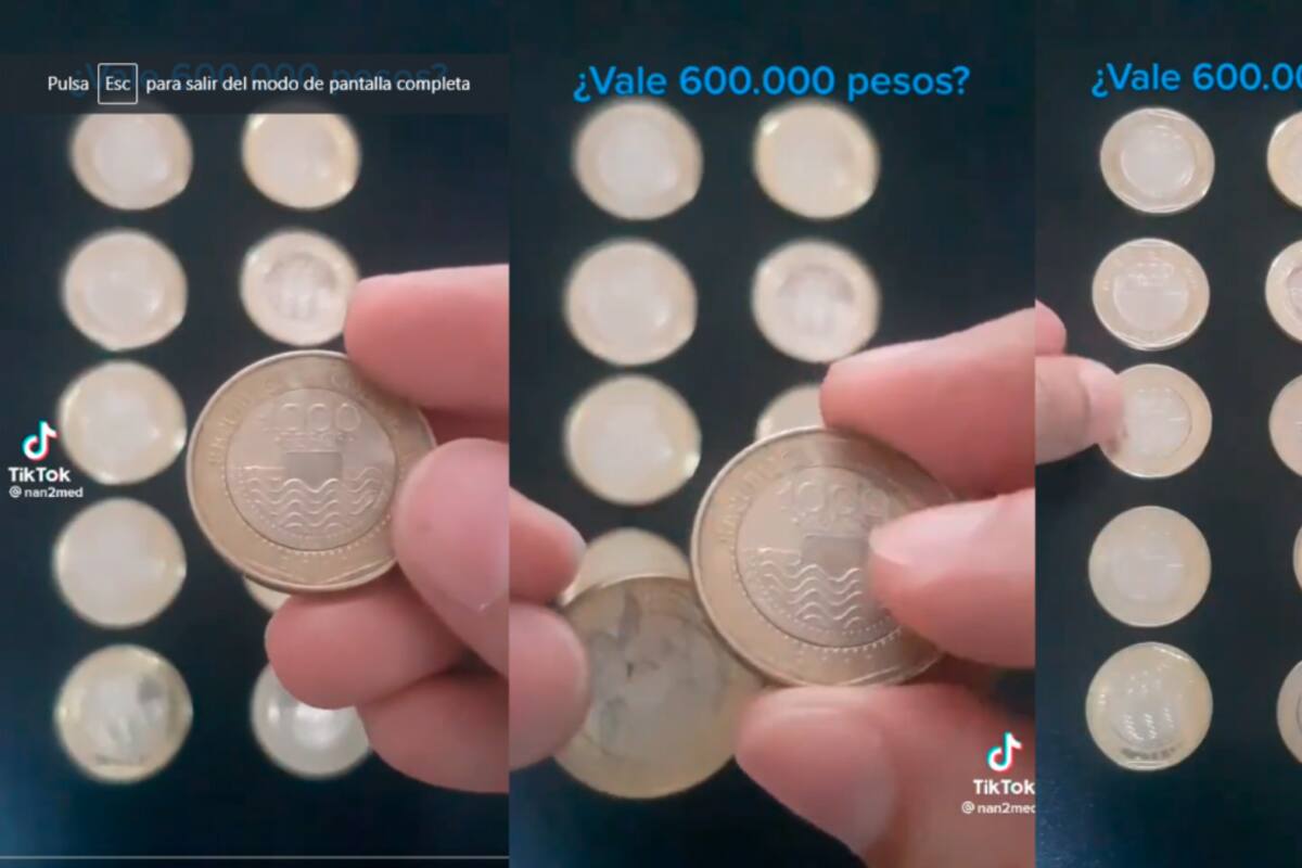 La moneda colombiana de mil que puede costar $600.000 por ser diferente