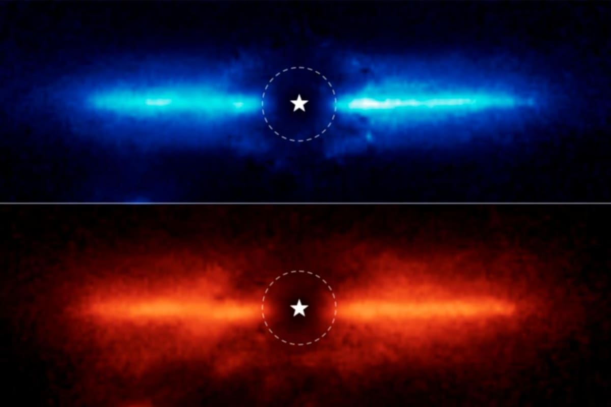 James Webb fotografió a una de las estrellas más jóvenes del Universo