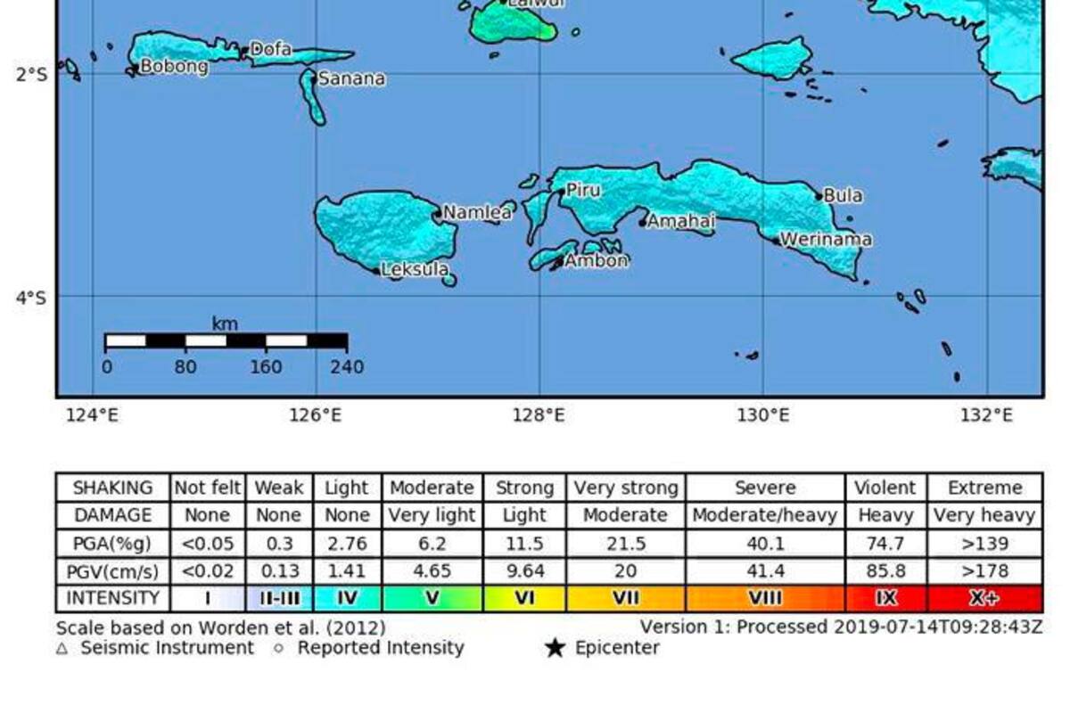Un sismo de 7,3 causa pánico en el este de Indonesia