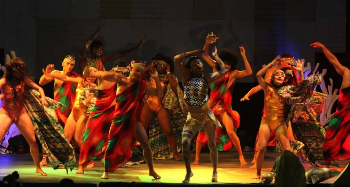 Cada región de Colombia estuvo representada en el show.// Manuel Santiago Pérez Ortiz.