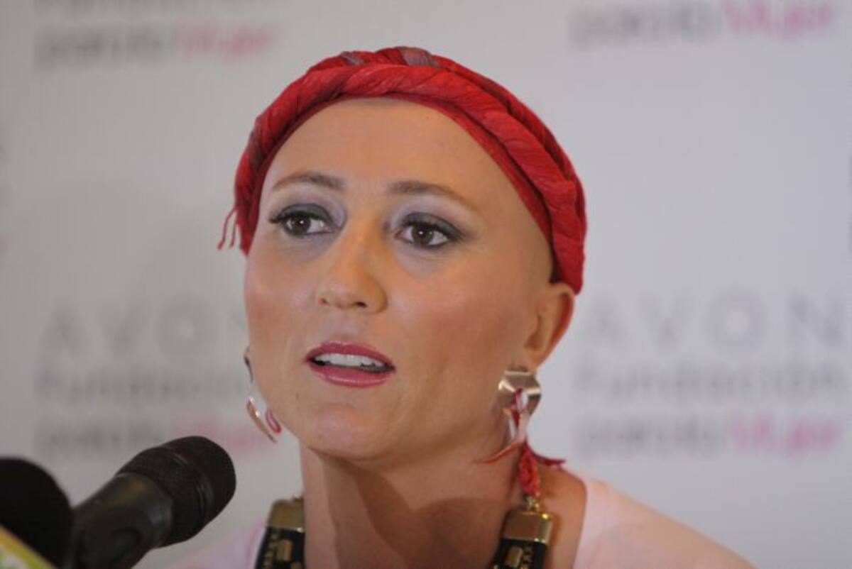 Catalina Castaño se recupera de un cáncer de seno. COLPRENSA