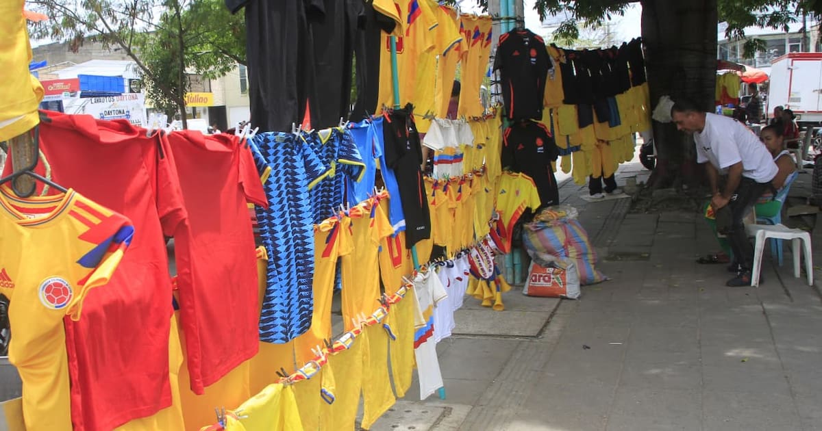 ¿Cuánto cuesta y dónde comprar la camiseta de la Selección Colombia en Cartagena?