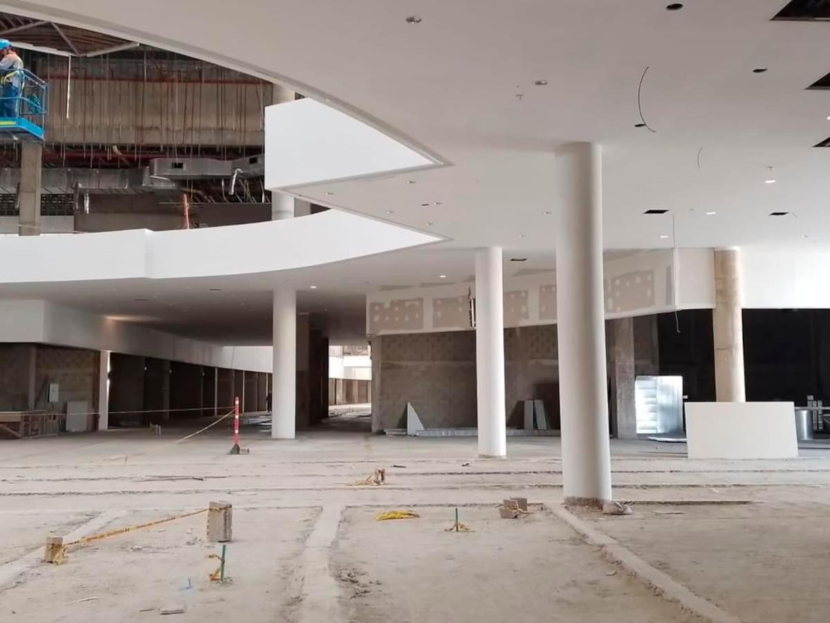 Otra vista del hall principal de Gran Manzana. // Cortesía