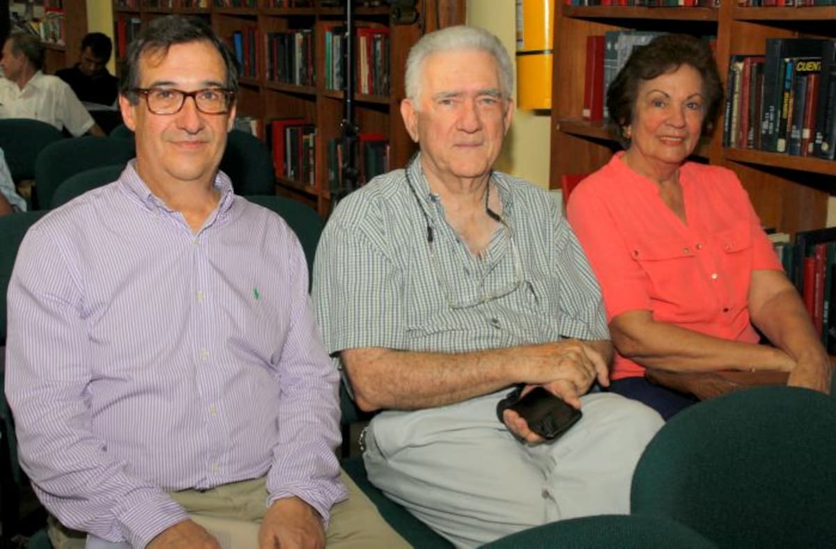 Adolfo Meisel, Ramón Del Castillo y Mayito Trucco de Del Castillo. MARUJA PARRA - EL UNIVERSAL