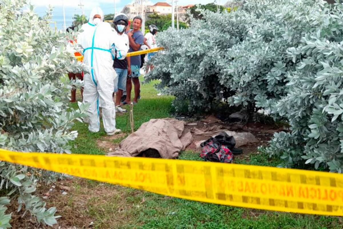 Hallan muerto a habitante de la calle en el sector de Chambacú