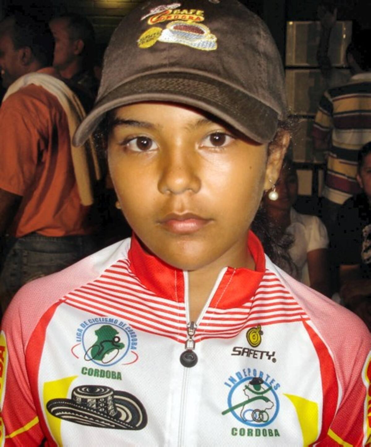 Luz Adriana Arroyo, ciclista de Córdoba.