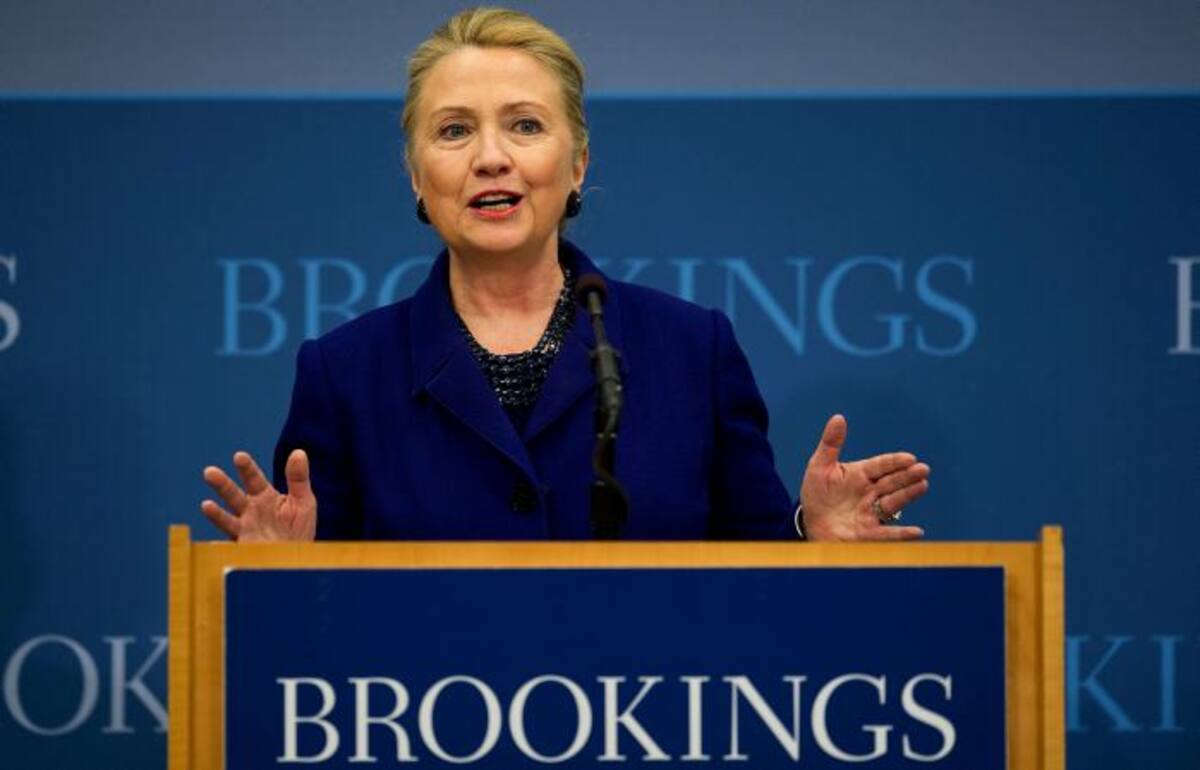 Hillary Clinton, secretaria de Estado. AFP JIM WATSON