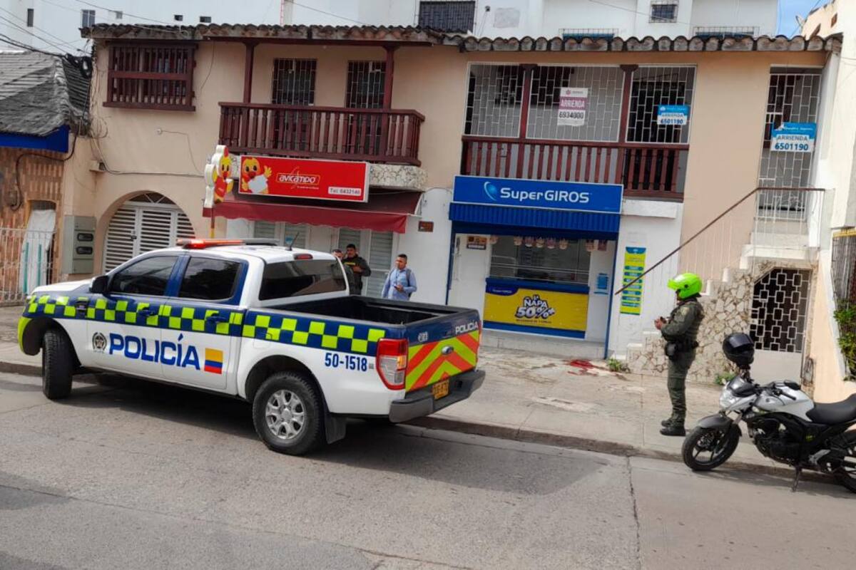 Sicariato en el Pie de La Popa: balean a comerciante al bajar de un auto
