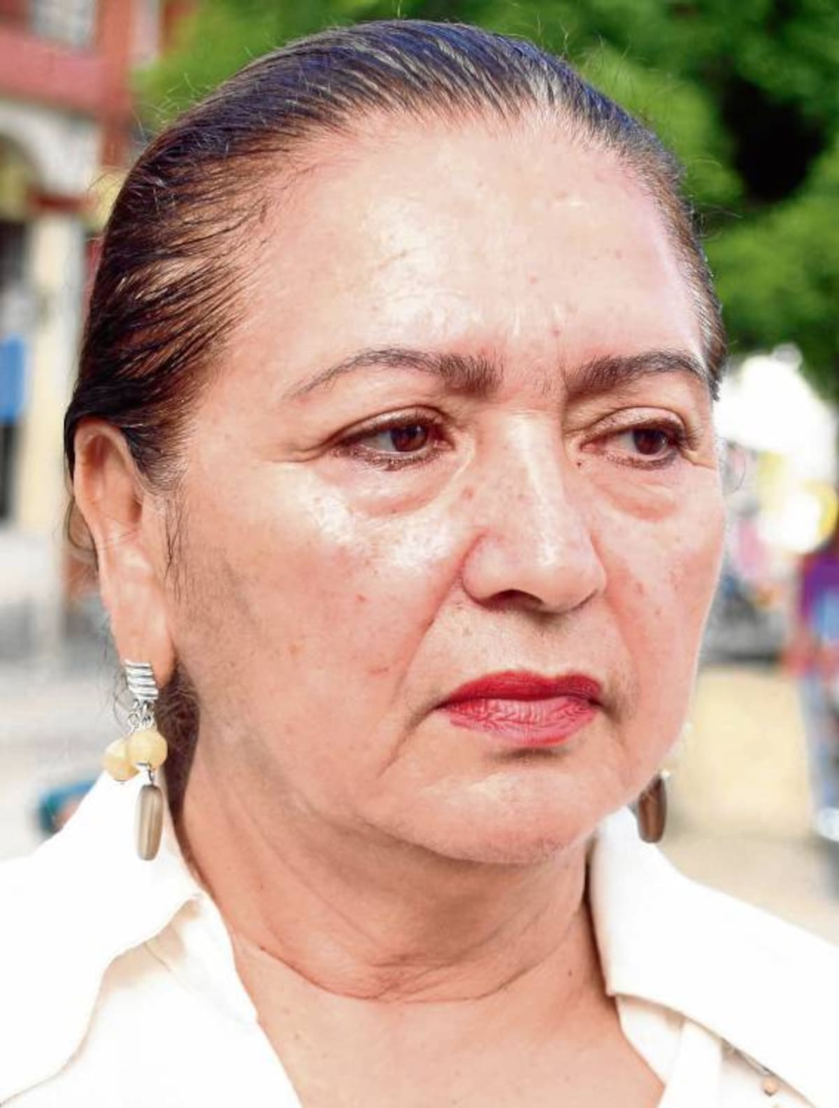 Judith Mogollón, rectora de la Institución Educativa Francisco José de Caldas.