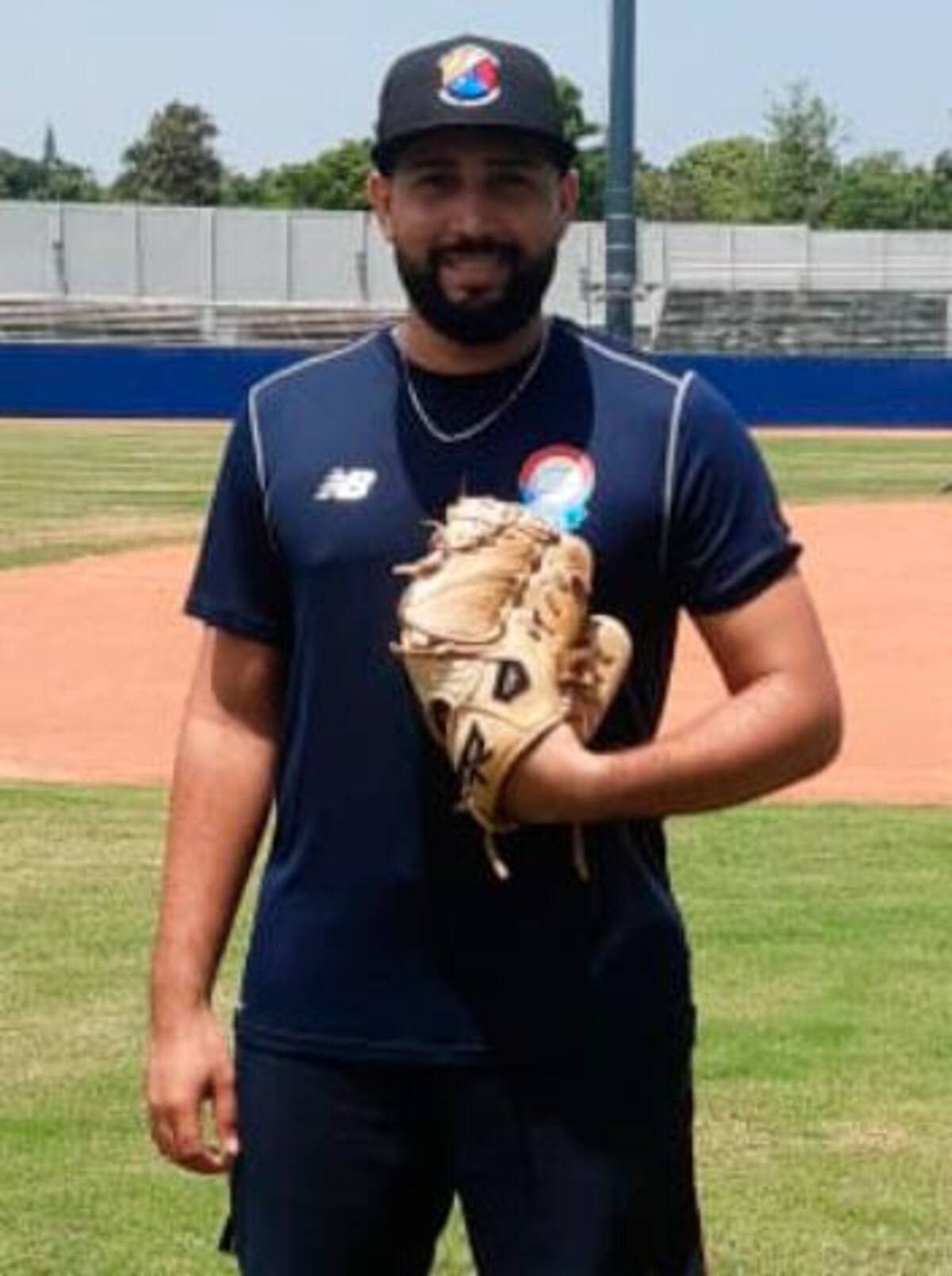 Yeizer Marrugo, lanzador de la selección Colombia. //Cortesía