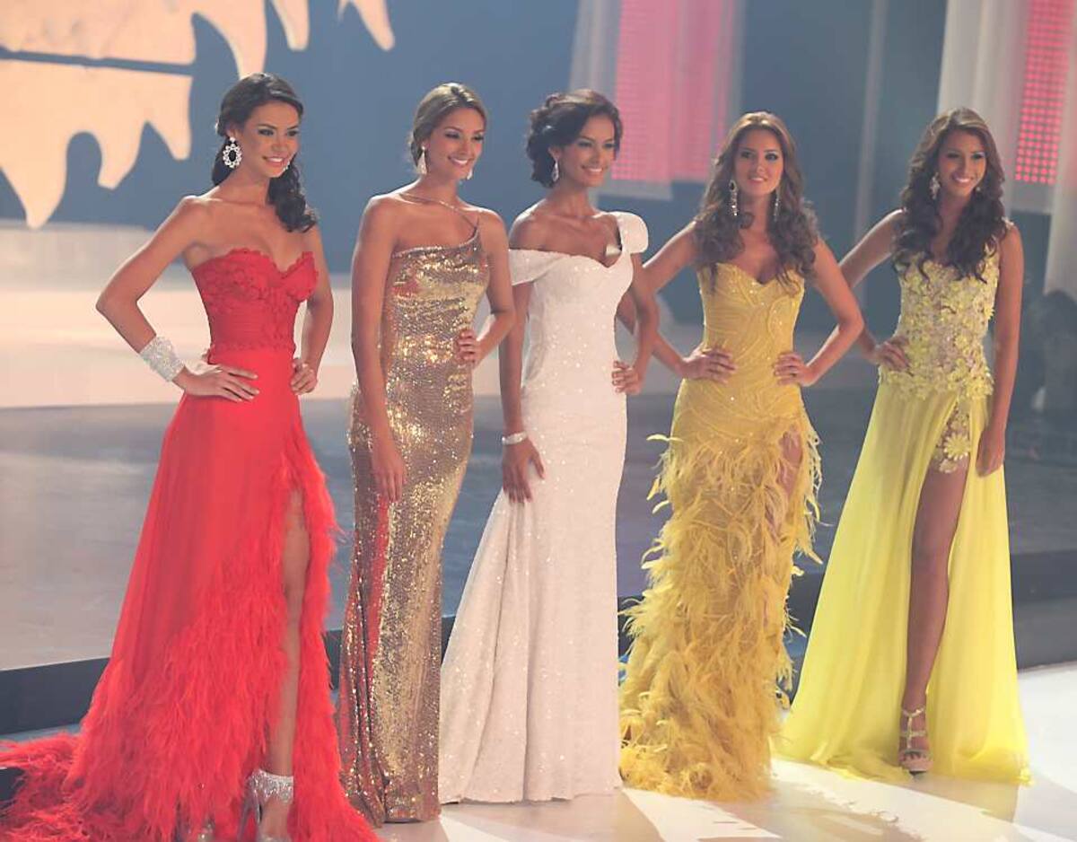 Las cinco finalistas.