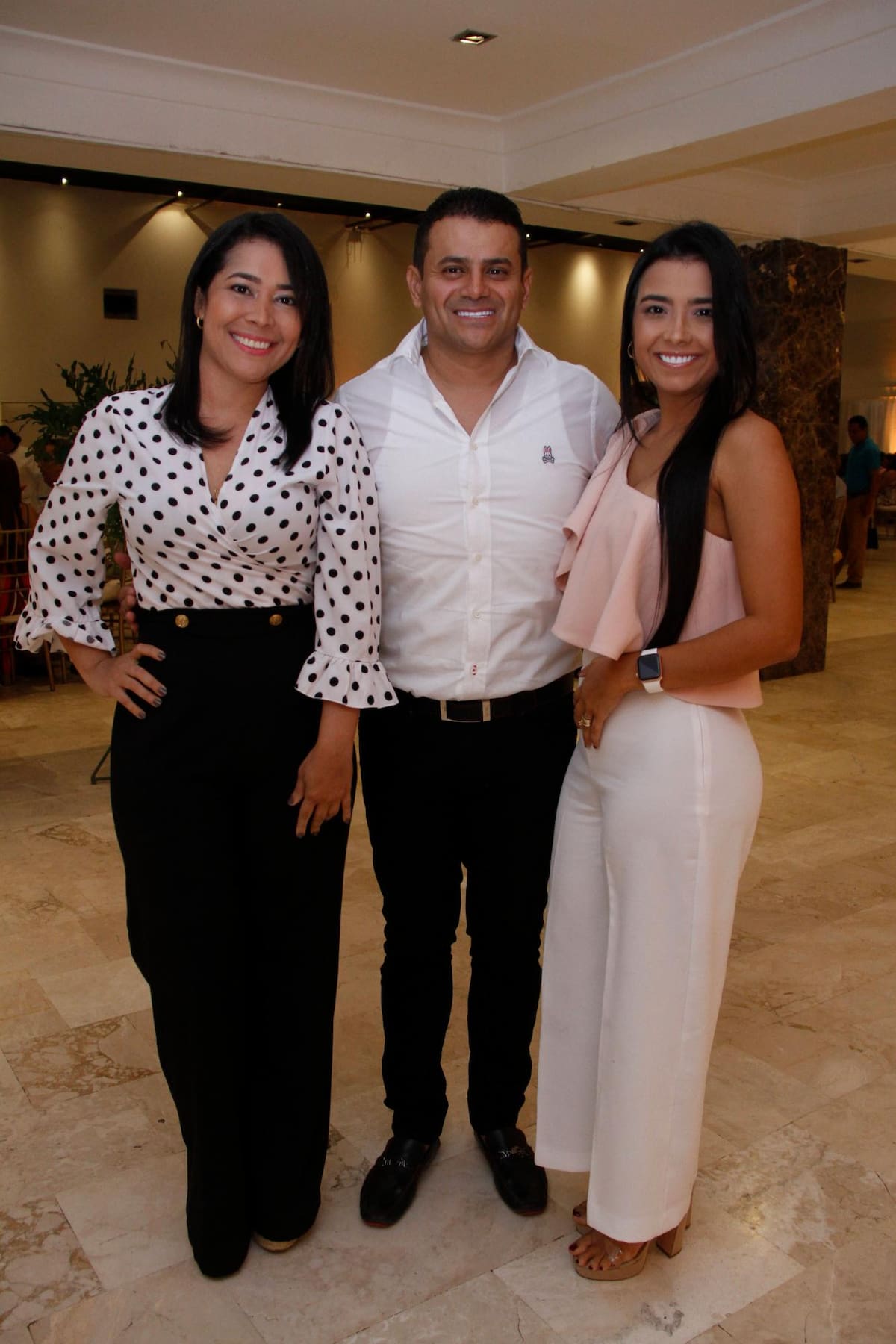 María Fernanda Buelvas, Marcelo Jiménez y Ana Milena Buelvas