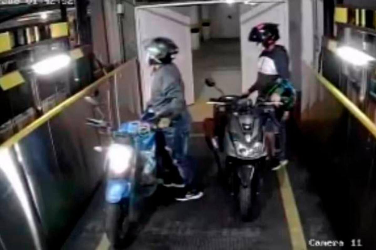 Video: Roban motos de parqueadero de edificio al que solo acceden residentes