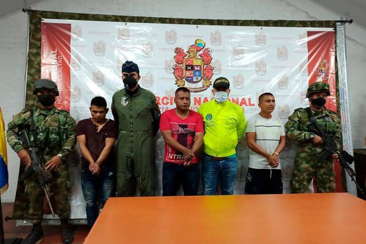 Este es el prontuario de El Indio, el guerrillero capturado en el Cauca